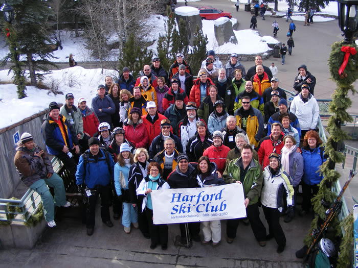 Group photo from Breckenridge Colorado 2009 trip. Taken at Vail.