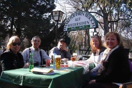 beer garden