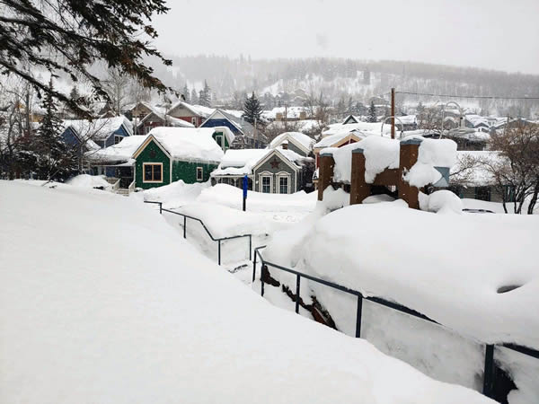 Rooftops in Park City